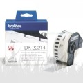 Etykieta Brother do QL-500/550/560/650/1050/1060N | 12mm x 30,48m  (DK-22214) Biała